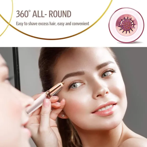 Épilateur électrique pour sourcils – Image 2