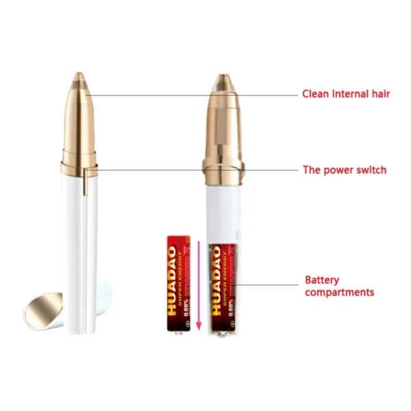Épilateur électrique pour sourcils – Image 5